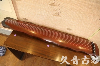 香港●久音古琴  ●典藏系列 20230807 [红洒金竹节]